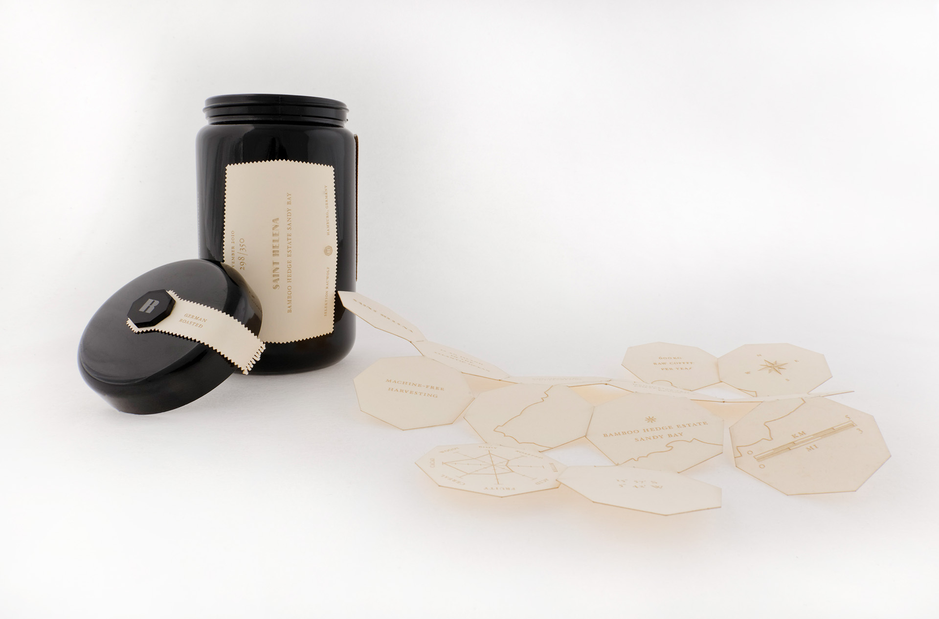 Selektion Rauwolf Raritätenkaffee Single Origin Packaging Design Verpackung Kaffee